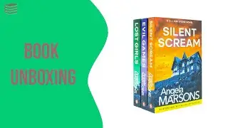 Detective Kim Stone Crime Thriller Series by Angela Marsons - Book Unboxing