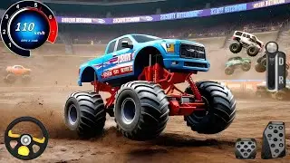 Monster Truck Derby Demolition -Monster Car 4X4 Derby Crash Stunts Driver -Android Gameplay.