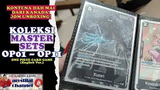 RARE ALERT 🚨 Unboxing Master Sets One Piece Card Game English Version &ndash; Fresh From Canada!
