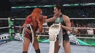 WrestleMania 41 Night 2: Liv & Raquel vs. Lyra & Becky. WWE Women's Tag Team Championship.