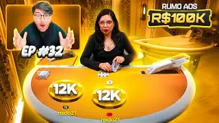 META DE R$100.000 NO BLACKJACK! (EP.32)