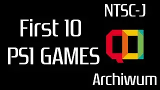 First 10 PSX Games NTSC-J