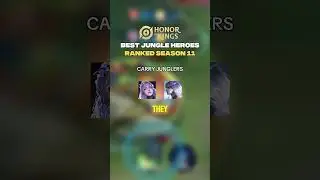 HOK S11 Meta Jungle Heroes #hok #honorofkings