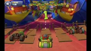 Angry Birds Go! v2 - Gameplay Level 8