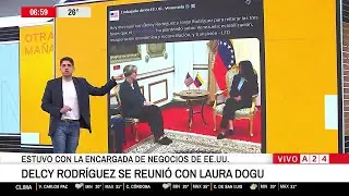 🌎 EE.UU. Y VENEZUELA AVANZAN EN DI&Aacute;LOGO POR TRANSICI&Oacute;N: DELCY RODR&Iacute;GUEZ SE REUNI&Oacute; CON LAURA DOGU