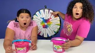 FIX THIS STORE BOUGHT SLIME CHALLENGE!! MYSTERY WHEEL EDITION!!