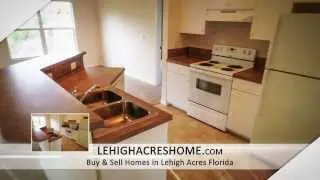 Lehigh Acres Home for Sale, 3 Bedrooms / 2 Baths - $99K
