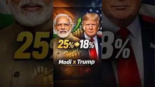 Modi&ndash;Trump Talk के बाद बड़ा Trade Move | 25% ➝ 18%