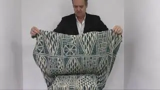8946 Bamileke Resist Dyed Ndop Textile