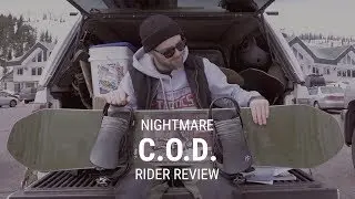 Nightmare C.O.D. 2018 Snowboard Rider Review - Tactics.com