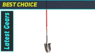 Radius Garden 23211 Root Slayer Round Head Shovel XL: Best for Tough Garden Jobs