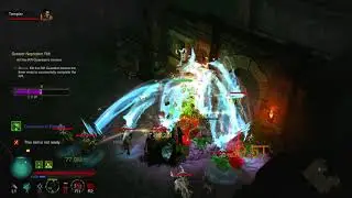 D3 PS4 GR 110 Para 800 Bonespear Necro Test