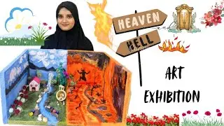 HEAVEN AND HELL ART EXHIBITION | EXHIBITION MODEL | EXHIBITION IDEAS FOR SCHOOL PROJECT