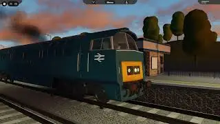 Class 52 passing Dovey (THRASH!) (roblox GCR ) F.T fairman123543