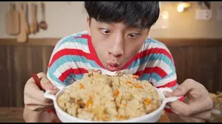 新疆羊排抓饭，帅小伙时隔两年亲手制作，味道太香啦！