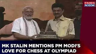 'PM Modi's Love For Chess' | Tamil Nadu CM MK Stalin's Address At World Chess Olympiad | Chennai