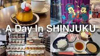 【Tokyo Vlog】Shinjuku丨ALL SEASONS COFFEE丨MUJI renewal丨Disney flagship store丨solo shabu-shabu