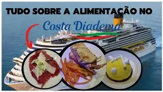 Saiba tudo sobre a alimenta&ccedil;&atilde;o a bordo do Cruzeiro Costa Diadema!