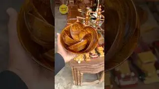 #WoodenArt #HandcraftedDecor #NaturalPolish #HomeDecor #ytshorts #Craftvalley