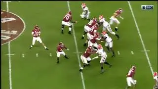 Azeez Ojulari vs Alex Leatherwood (2020)