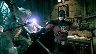 ROBIN - Beating Dozens of Villains - Arkham Knight - GAMEPLAY PC