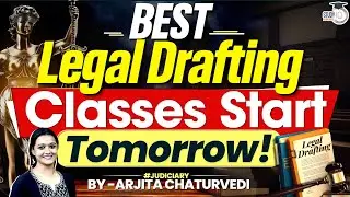 How to do Legal Drafting | Draft any Case | Legal Drafting Course | StudyIQ Judiciary
