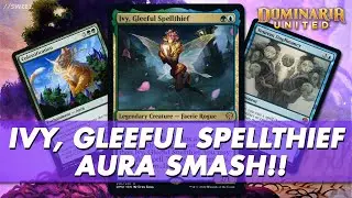 Ivy, Gleeful Spellthief - Dominaria United Commander Deck Tech #magicthegathering #dominariaunited