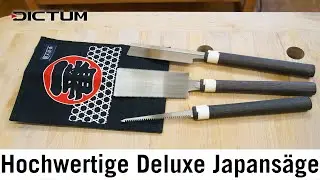 Handgemachte japanische Sägen - Eigenschaften von Deluxe Japansägen #dictum #japanesewoodworking