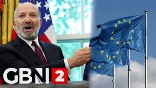 WATCH: EU trade ministers arrive at meeting with US Commerce Secretary Howard Lutnick