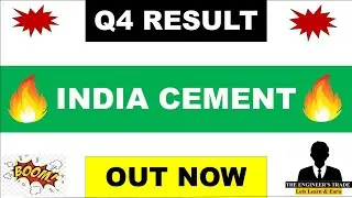 India Cement Q4 Results 2024 | India Cement Result Today | India Cement Result | india Cement Share
