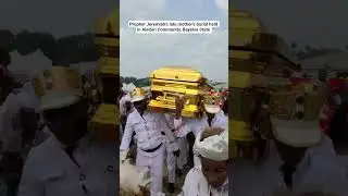We covered Prophet Jeremiah&rsquo;s late mother&rsquo;s burial held in Aleibiri Community, Bayelsa State.