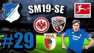 SM19-SE. Лига Германии #29. 1/8 кубка Германии. Слабой Франкфурт. Игрок с рейтингом 80.