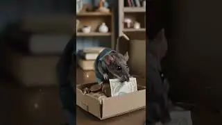 Box of Surprises#mysterybox #streetmouse #foundmoney  #adorabile #funny