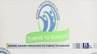 Empire award presented to local nonprofit, Thrive to Survive
