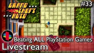 Beating ALL PS1 Games! - Grand Theft Auto (Part 8) & Metal Gear Solid (Bonus VR Missions)