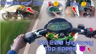 City Mein NS 200 Chalayi 😱 Top Speed Dekh Ke Shock Lag Gaya!