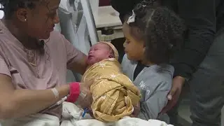 Family welcomes baby born during Great American Eclipse
