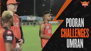 Nicholas Pooran challenges Umran Malik | SRH | IPL 2022