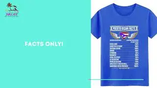 Puerto Rican Facts T-Shirt