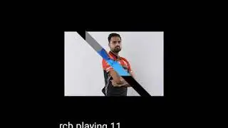 Rcb final squad of 2018