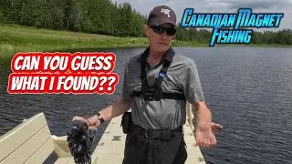 Can You Guess What I Found While Magnet Fishing in a Pond?!