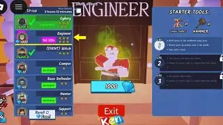 Candy Turet in Engineer class! Limited class! #99nightintheforest #99nights #kenyt369 