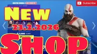 Fortnite Item Shop February , 23, 2026 | New Skins, Cosmetics & Update