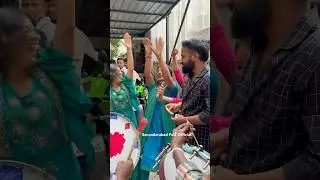 Pareshaan Boys Imran anna Ganesh Nimarjanam 2025 | Kushi & Jigru Dance #shortsviral #trending #yt