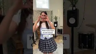 How many kids do the we have!? #shorts #cimorelli