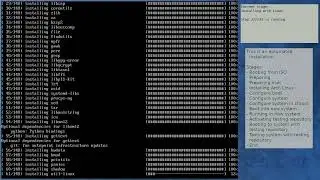 Arch Linux installation recording to kernel 5.18.8-arch1-1 (testing)