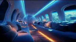 Soft Engine Hum ASMR - Airplane Cabin Ambience for Sleep, Study, and Meditation