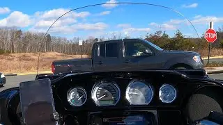 Jerk driver that almost caused a motorcycle crash