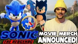 Sonic The Hedgehog Movie (2020) Merchandise Announced! (Toys, Plushies, Books & More!)