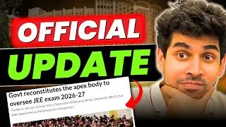 Official Update from Education Ministry | Apex Board | 3rd attempt #jee